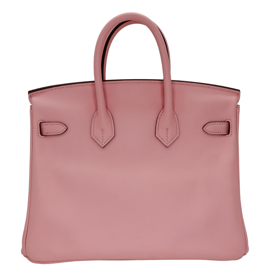 Hermes25cm Birkin HSS Rose Sakura Swift Leather Rose Gold Hardware