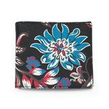 Prada Floral Bi-Fold Wallet