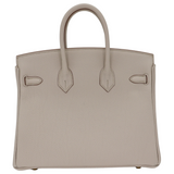 Hermes25cm Birkin Beton Togo Leather Gold Hardware