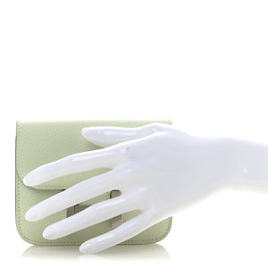 Hermes Epsom Constance Slim Wallet Vert Fizz