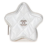 Chanel Coco Mark Star Matelassé Lambskin Coin Case