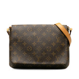 Louis Vuitton Monogram Mtte Tango Short Shoulder Bag Brown