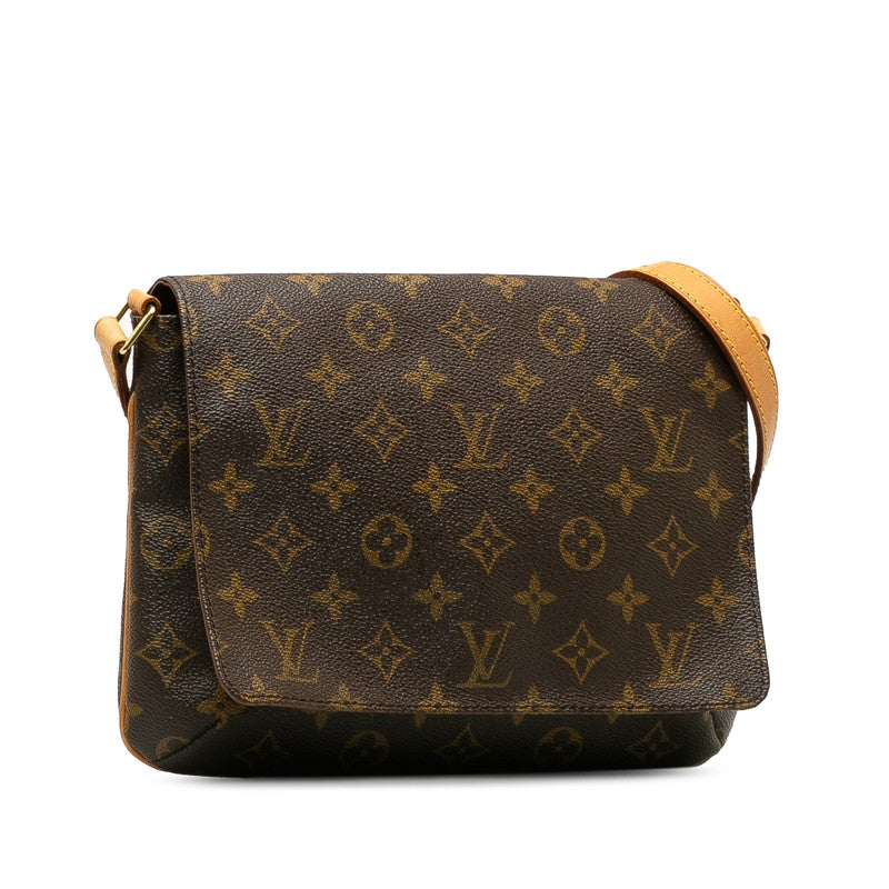 Louis Vuitton Monogram Mtte Tango Short Shoulder Bag Brown