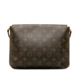 Louis Vuitton Monogram Mtte Tango Short Shoulder Bag Brown