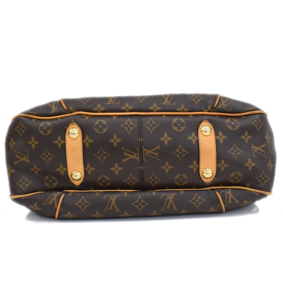 Louis Vuitton Galliera PM Shoulder Bag Monogram Brown