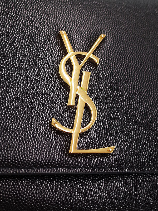 Saint Laurent- Paris Classic Kate Satchel Shoulder Bag Black