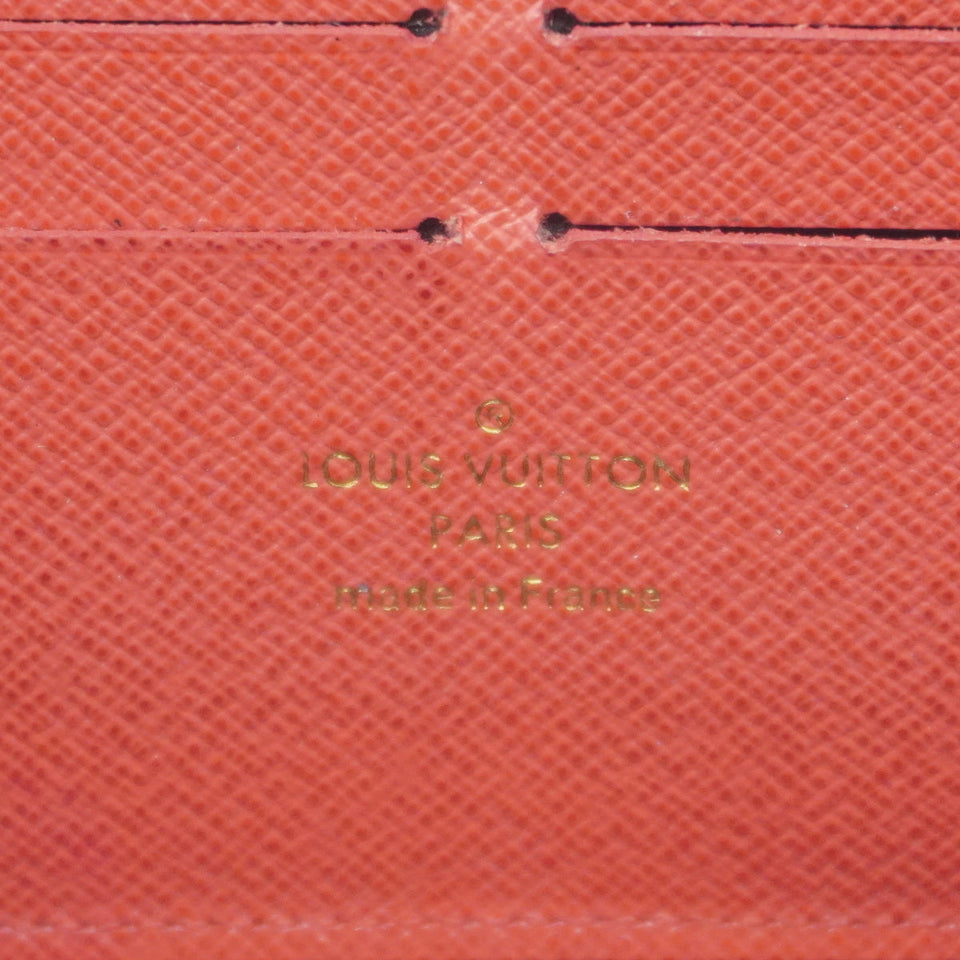 Louis Vuitton Long Wallet Monogram Zippy Wallet Retiro Red
