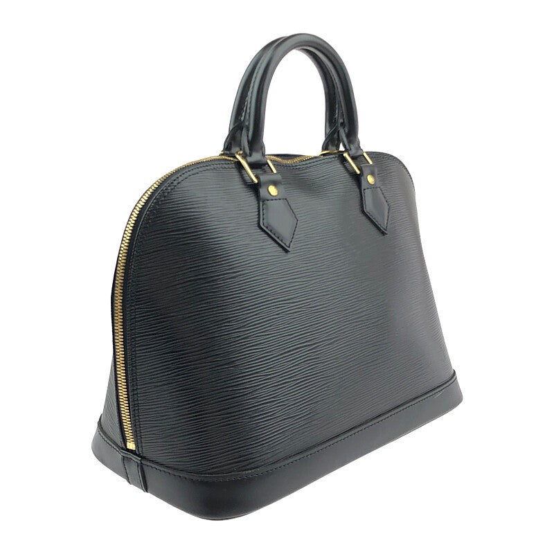 Louis Vuitton Epi Alma Bag Handbag Noir