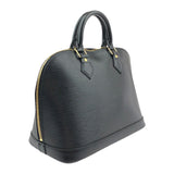 Louis Vuitton Epi Alma Bag Handbag Noir