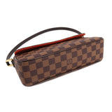 Louis Vuitton Damier Recolator Shoulder Bag Ebene Brown Gold Hardware