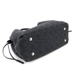 Louis Vuitton Backpack Multi-pocket Rucksack Nylon Leather Black