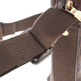 Louis Vuitton Damier Ebene Trotteur Brown Canvas Shoulder Bag