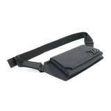 Louis Vuitton Aerogram Takeoff Sling Bum Bag Body Bag Leather Black Metal Fittings