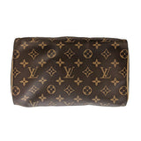 Louis Vuitton LV Speedy 25 Monogram Leather Brown Bag Handbag