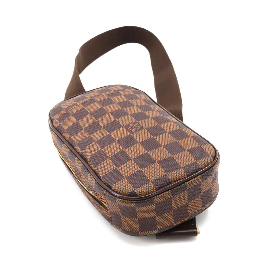 Louis Vuitton Damier Pochette Ganges Body Bag Ebene