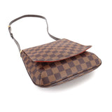 Louis Vuitton Damier Musette Salsa Long Shoulder Bag Ebene Gold Hardware