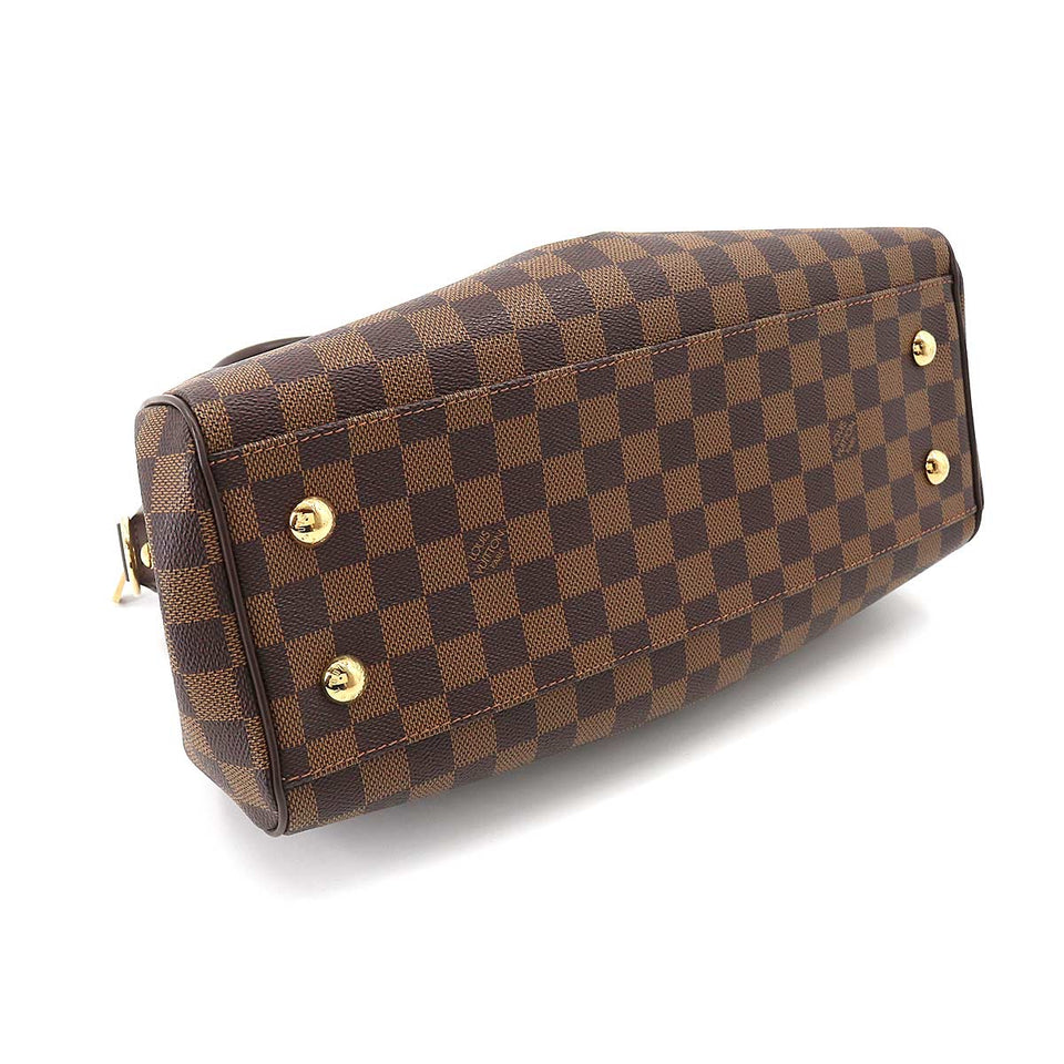 Louis Vuitton Damier Trevi PM 2 Way Hand Shoulder Bag Ebene