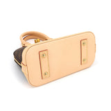Louis Vuitton Monogram Alma BB 2 Way Hand Shoulder Bag Brown