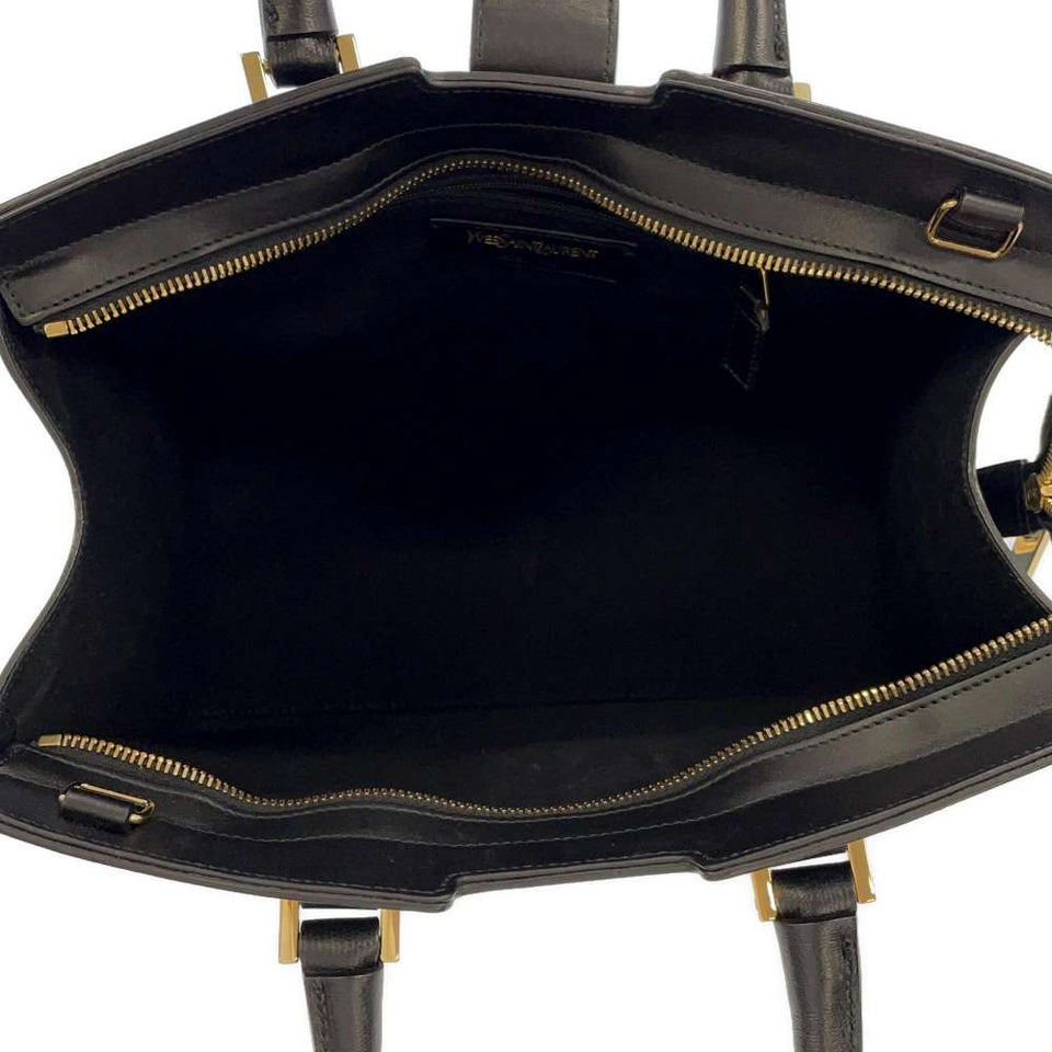 Saint Laurent- Paris Handbag Y Line Cabas Saint Laurent 2way Shoulder Bag Black