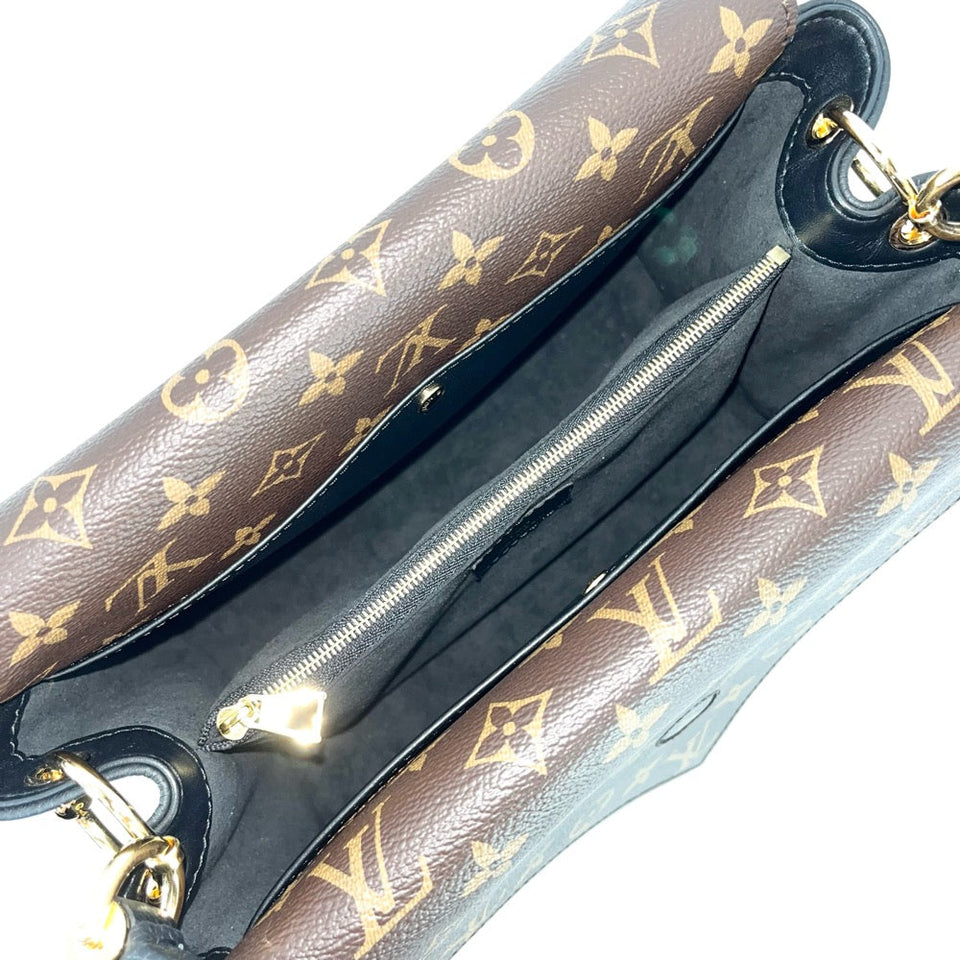 Louis Vuitton 2way Monogram Double V Handbag Shoulder Bag