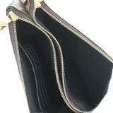Louis Vuitton Pochette Double Zip Bag Shoulder Bag Reverse Monogram