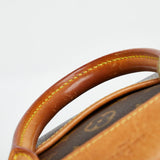 Louis Vuitton Monogram Trouville Handbag Brown