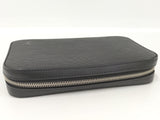 Louis Vuitton Dandy Wallet Round Zipper Long Wallet Clutch Bag Epi Noir