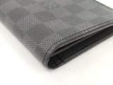 Louis Vuitton Portefeuille  Bifold Long Wallet Damier Graphite