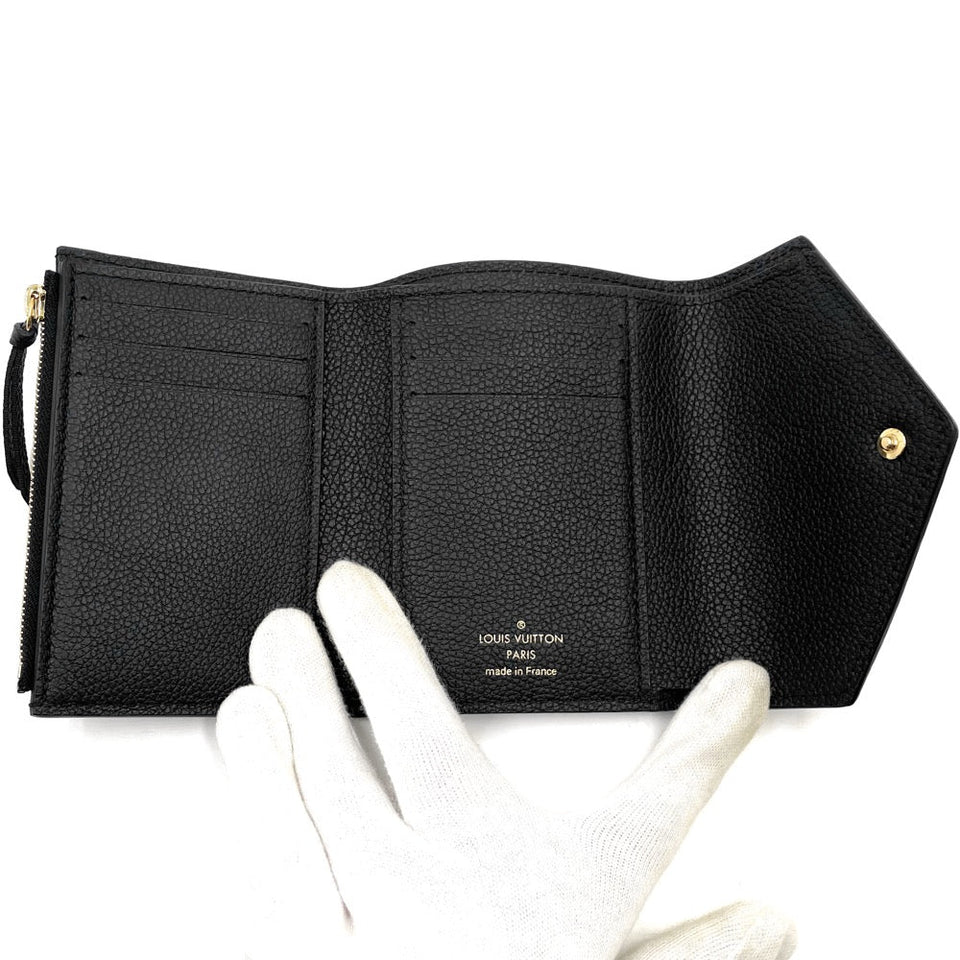 Louis Vuitton Monogram Imprint Portefeuille Victorine Mini Wallet