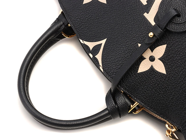 Louis Vuitton Petit Palais PM Monogram Implant Black