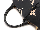 Louis Vuitton Petit Palais PM Monogram Implant Black