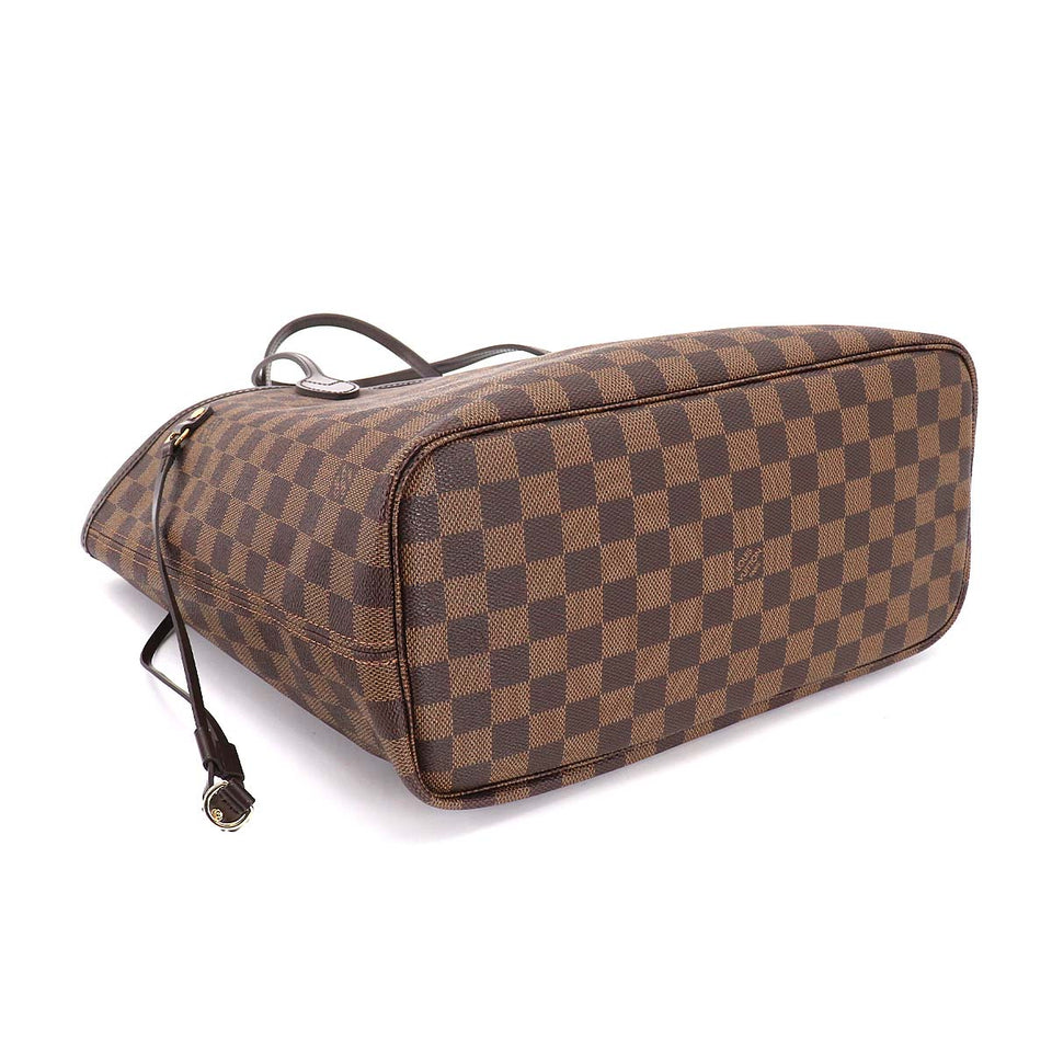 Louis Vuitton Damier Neverfull MM Tote Bag Ebene Rose Ballerine