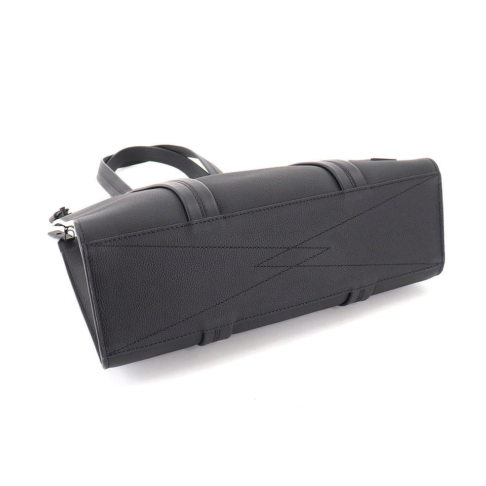 Louis Vuitton Aerogram Takeoff Tote Bag Leather Black