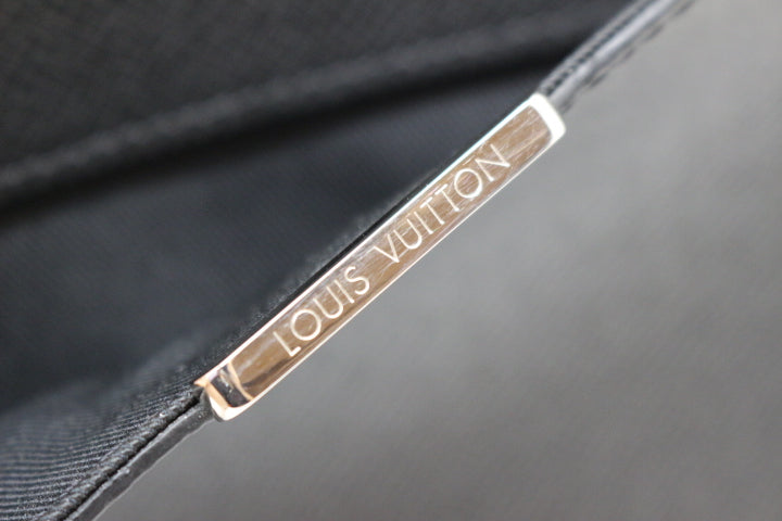 Louis Vuitton Anton Messenger PM Shoulder Bag Taiga Ardoise