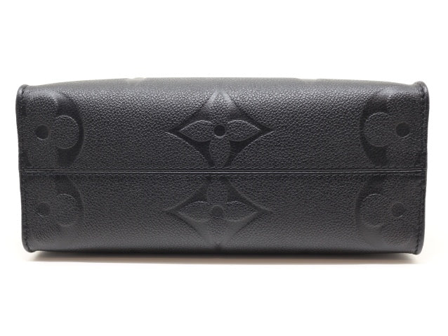 Louis Vuitton On The Go PM Monogram Implant Noir