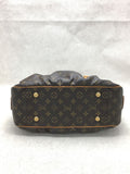 Louis Vuitton Mitzi Monogram Handbag Brown