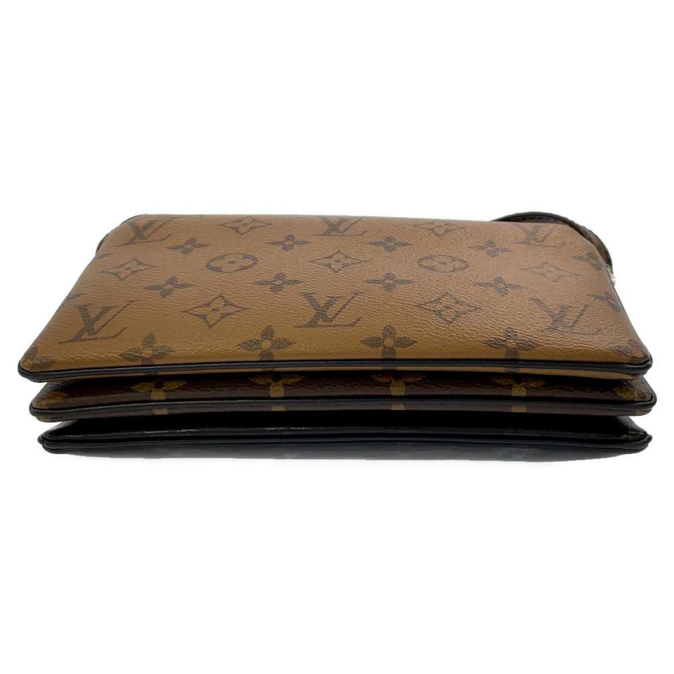 Louis Vuitton Shoulder Bag Monogram Reverse Lambskin Pochette