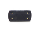 Louis Vuitton Montaigne MM Monogram Implant Marine Rouge