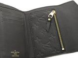 Louis Vuitton Portefeuille Curise Monogram Implant Black