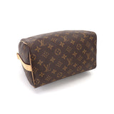 Louis Vuitton Monogram Speedy Bandouliere 25 Shoulder Bag Brown