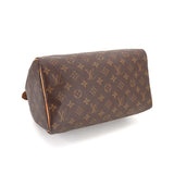 Louis Vuitton Monogram Speedy 30 Hand Bag Brown Rfid Gold Hardware