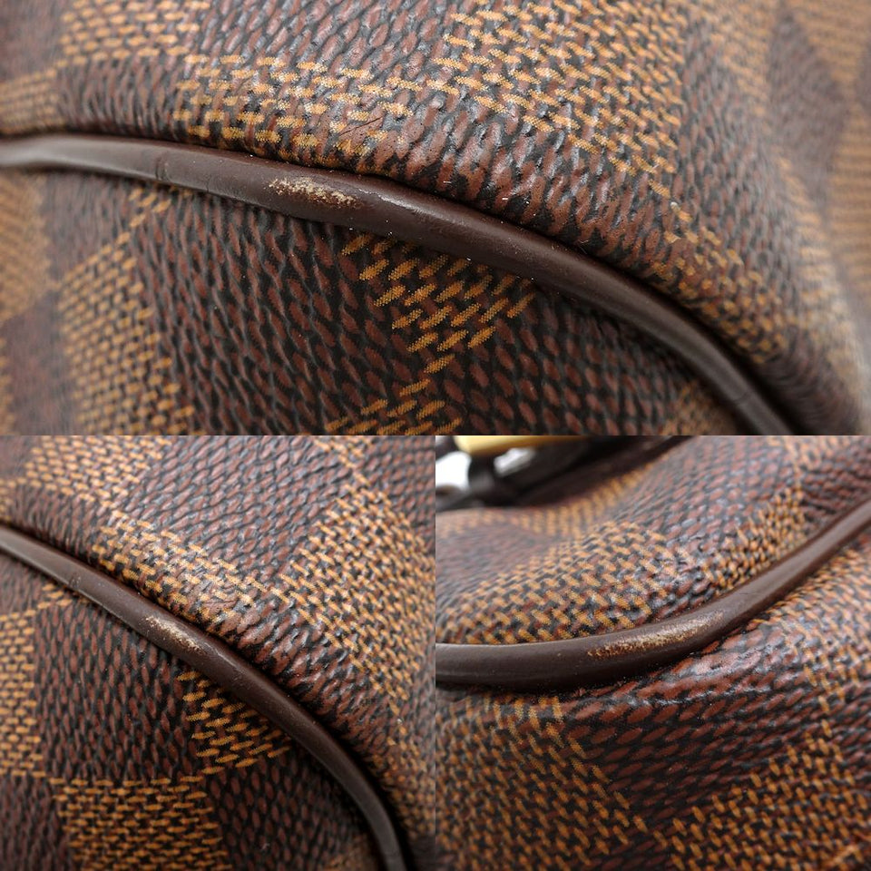 Louis Vuitton Damier Rivington GM Shoulder Bag Ebene