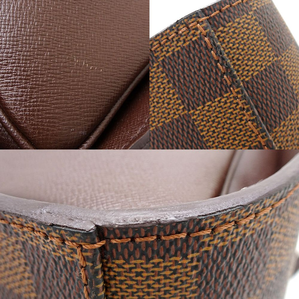 Louis Vuitton Damier Triana Handbag Ebene