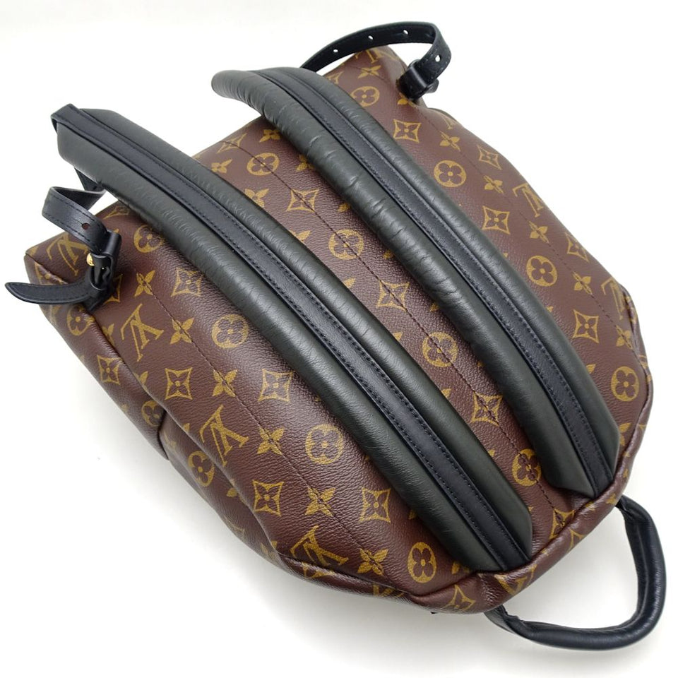 Louis Vuitton Monogram Palm Springs MM Backpack Brown