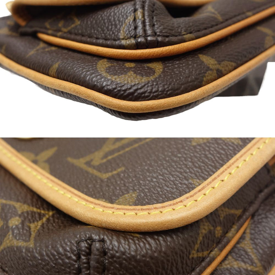 Louis Vuitton Monogram Pochette Tical Pochette Brown