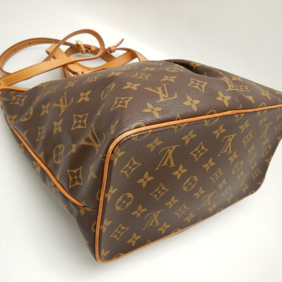 Louis Vuitton Monogram  Palermo PM Tote Bag Brown
