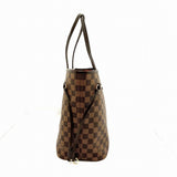 Louis Vuitton Neverfull MM Tote Bag Damier Ebene Brown