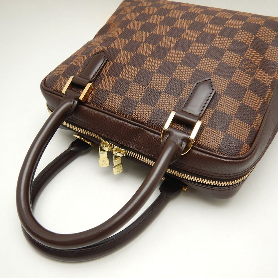 Louis Vuitton Damier Brera Handbag Brown