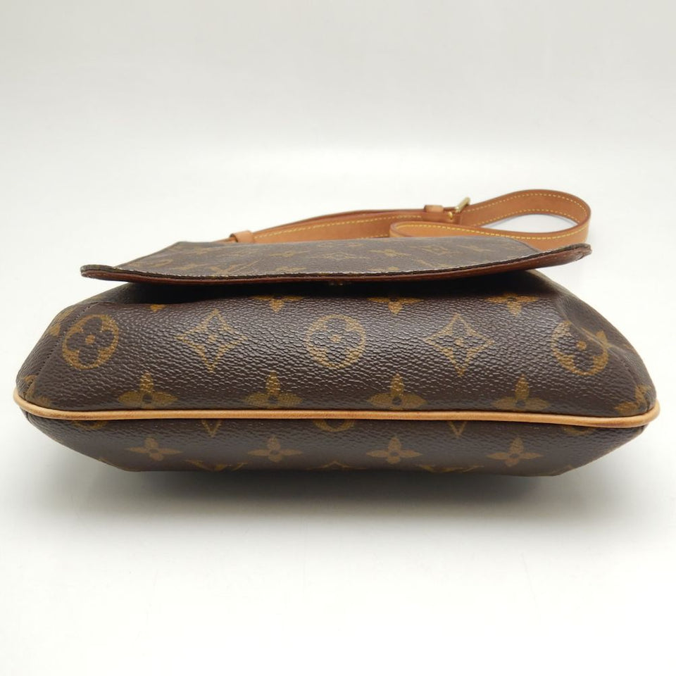 Louis Vuitton Monogram Musette Salsa Short Shoulder Bag Brown
