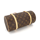 Louis Vuitton Monogram Papillon 26 Hand Bag Brown